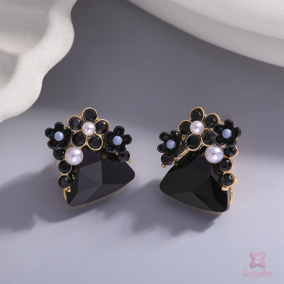 Twilight Tiara Studs Earring