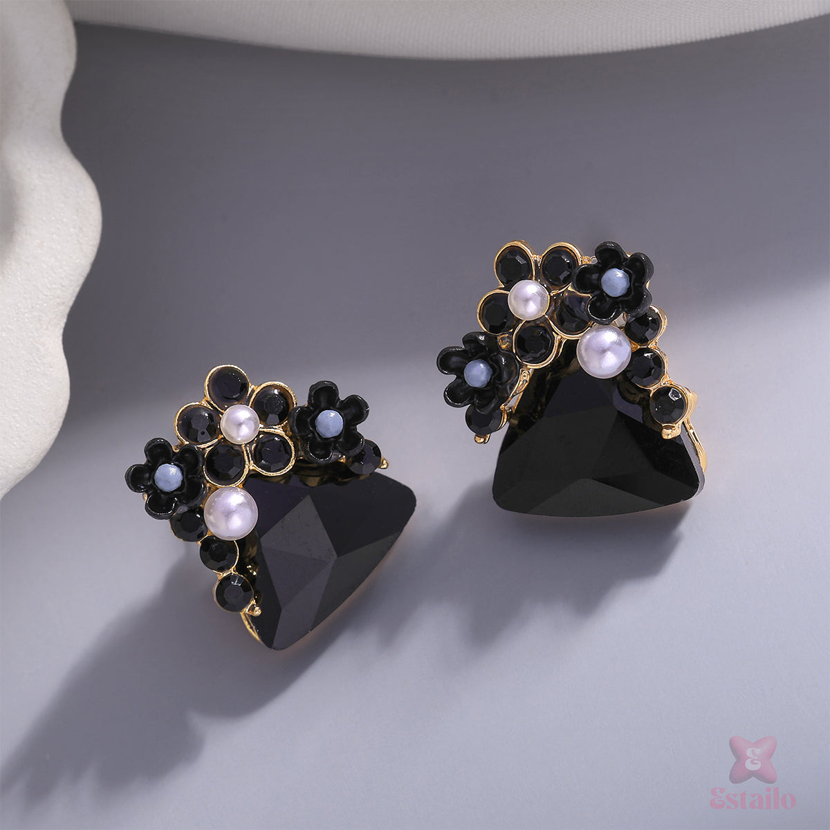 Twilight Tiara Studs Earring