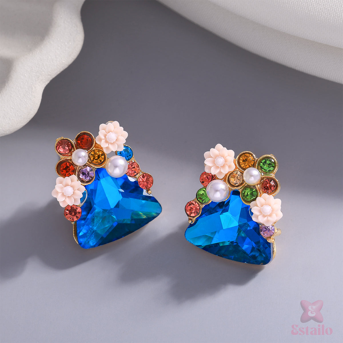 Twilight Tiara Studs Earring