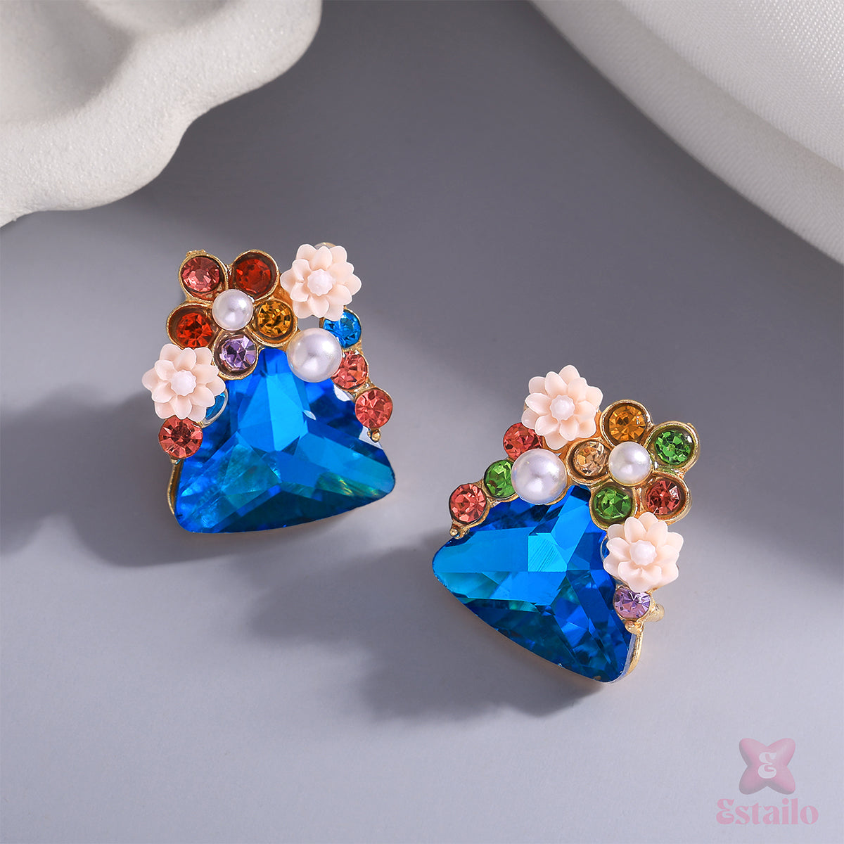 Twilight Tiara Studs Earring