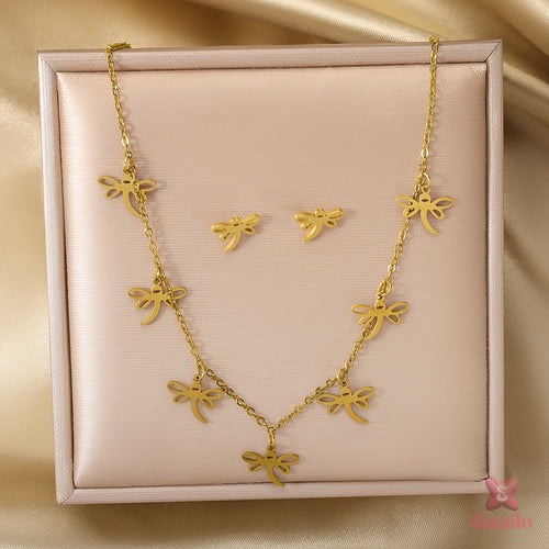 Butterfly Bae Chain Necklace