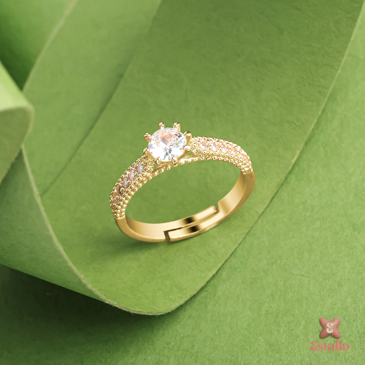 Golden Embrace Ring