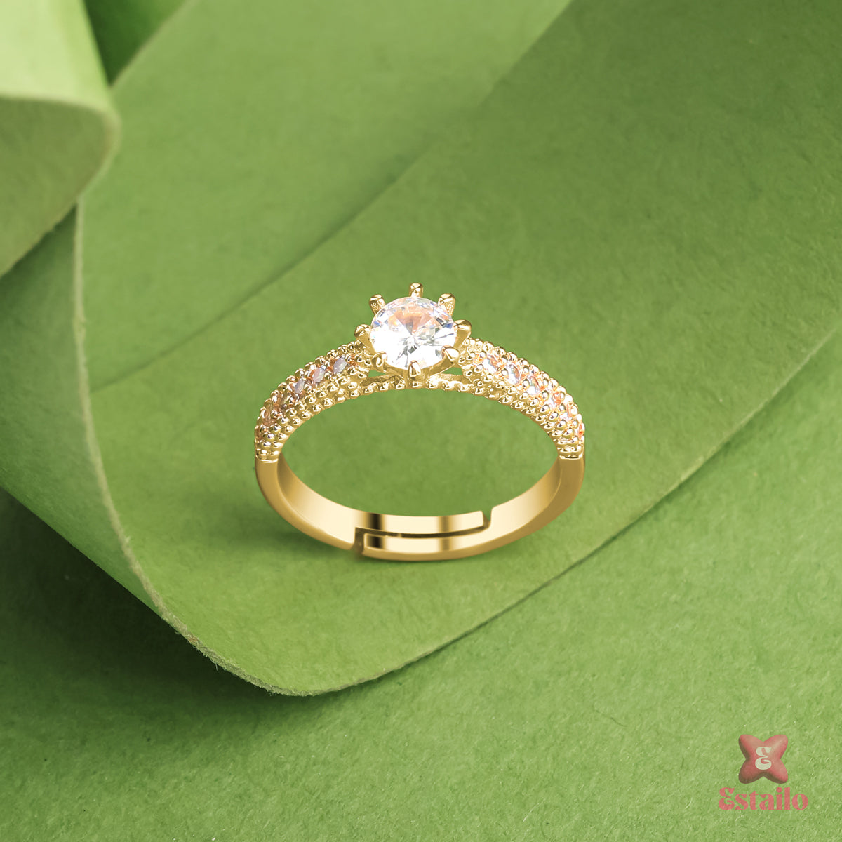Golden Embrace Ring