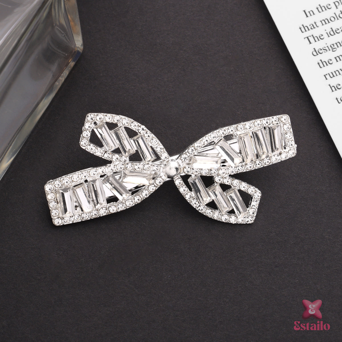 Embellished Bow Clip