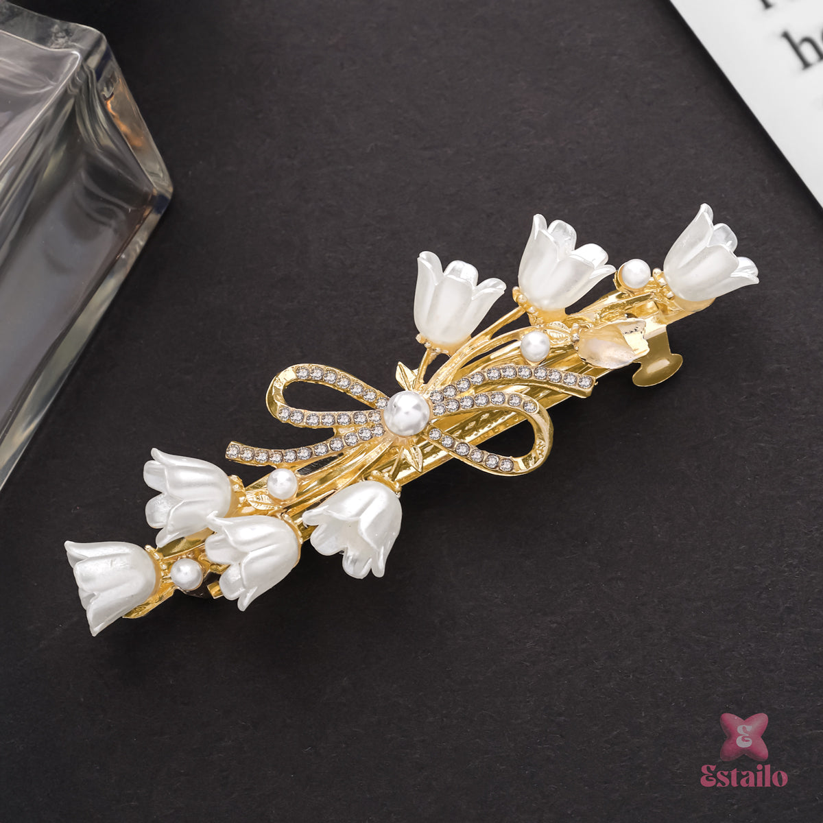 Elegant Tulip Hair Clip