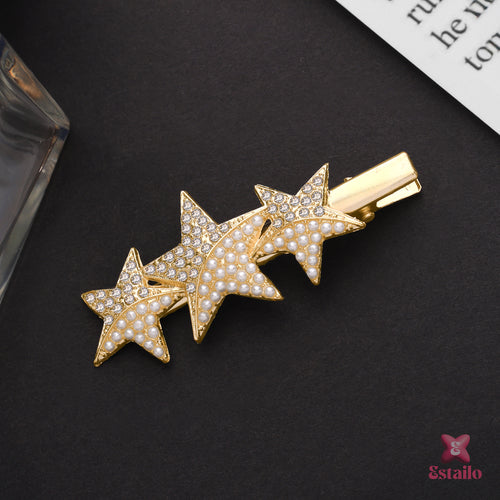 Starburst Pearl Hair Clip