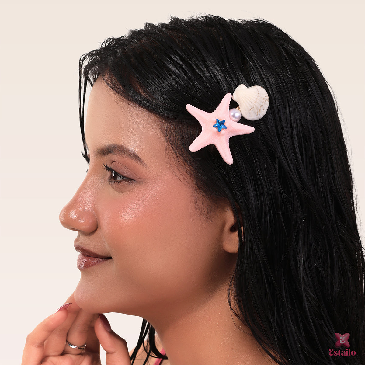 Starfish Babe Clip