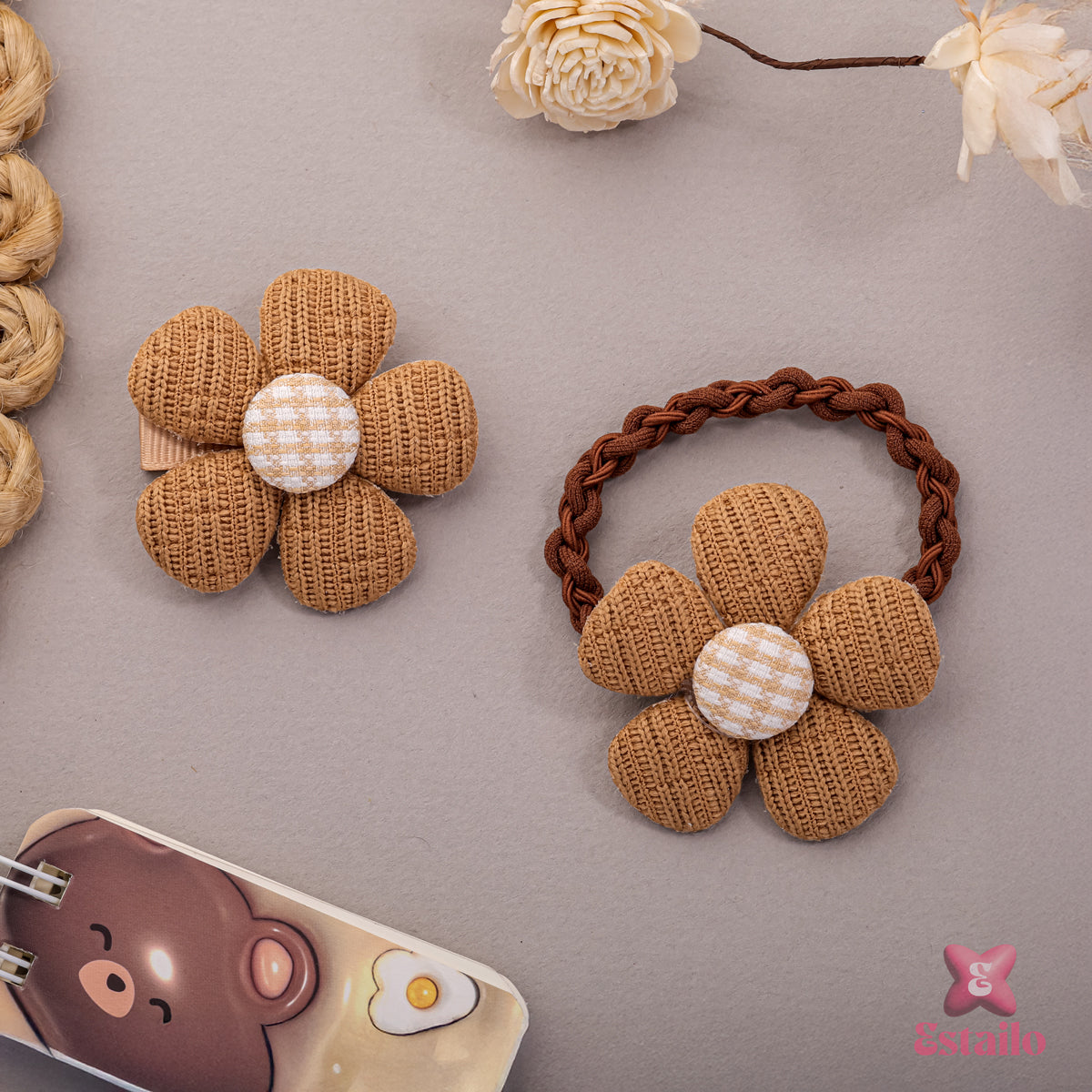 Gardenia Hair Tie