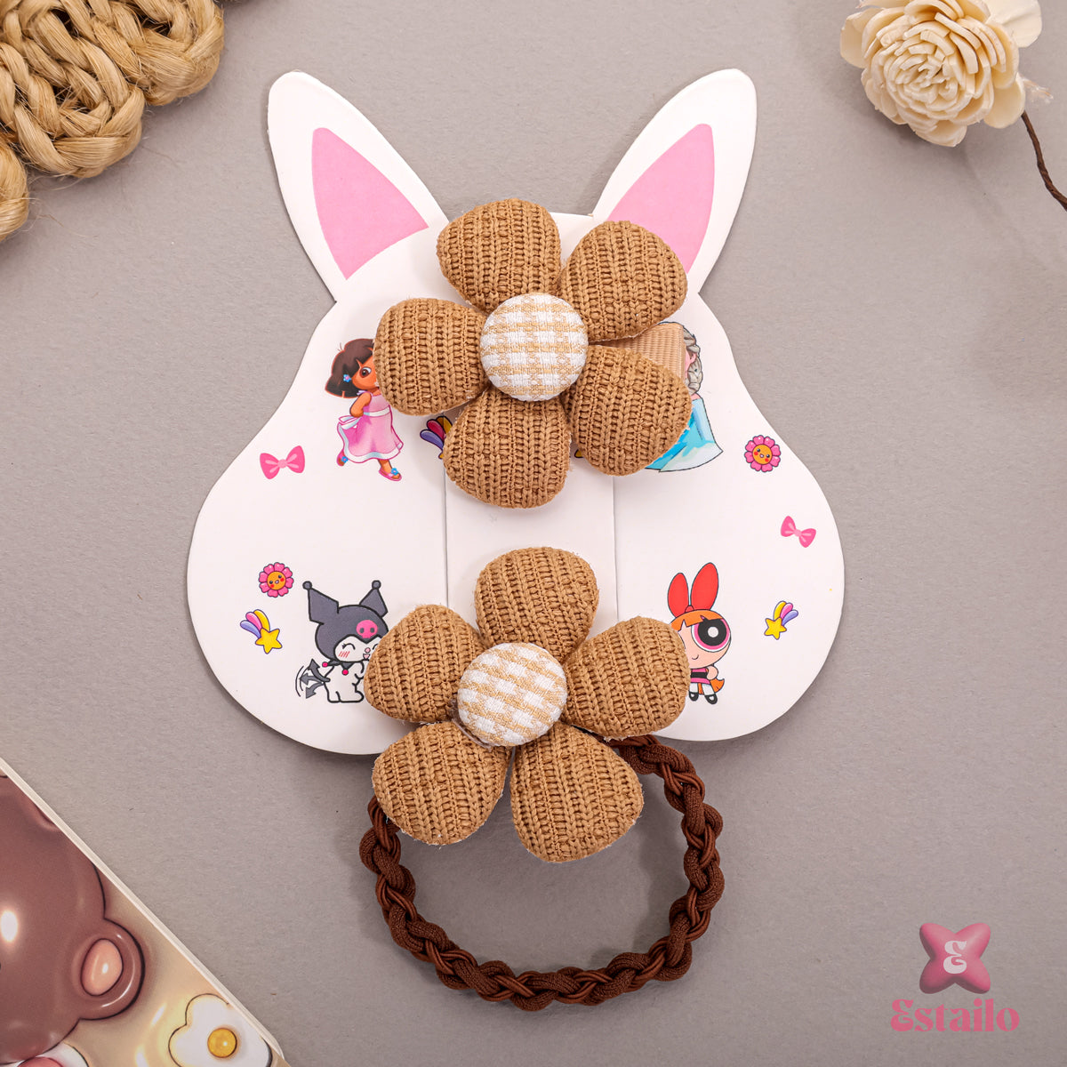Gardenia Hair Tie