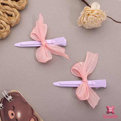 Blossom Bow Clips