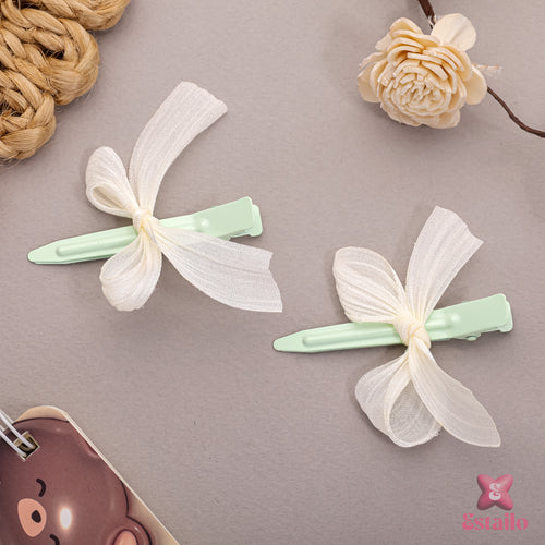 Whimsical Bow Clips