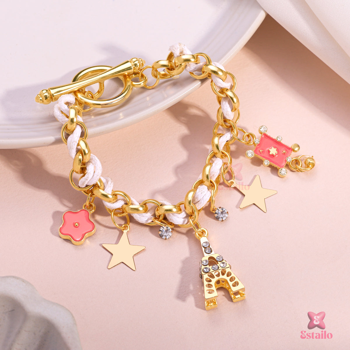 Eiffel Chain Bracelet