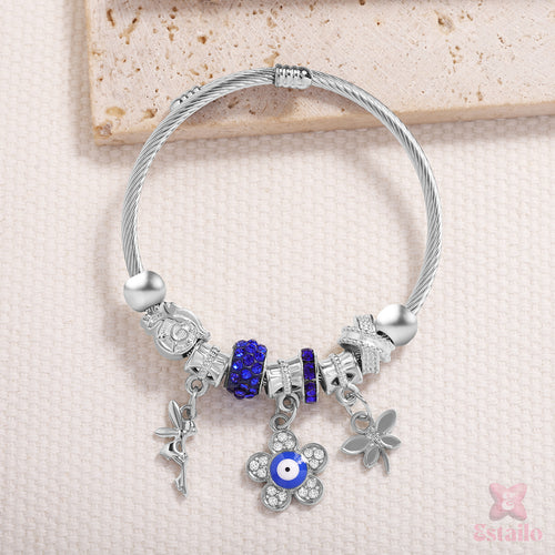 Azure Charm Bracelet