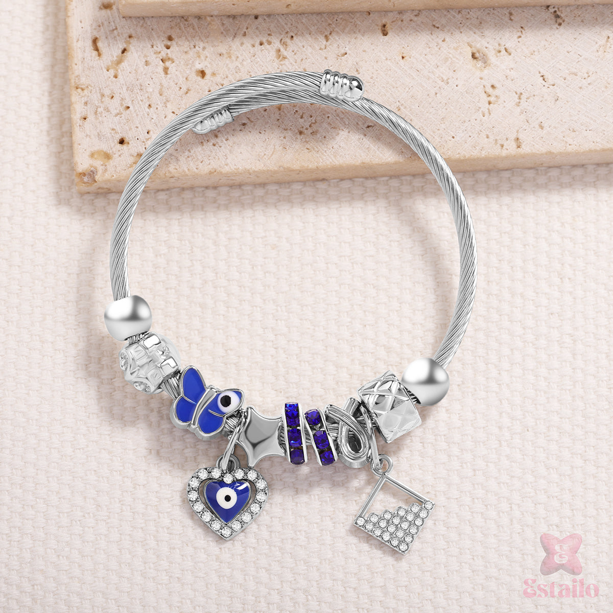 Estailo Blue Harmony Bracelet