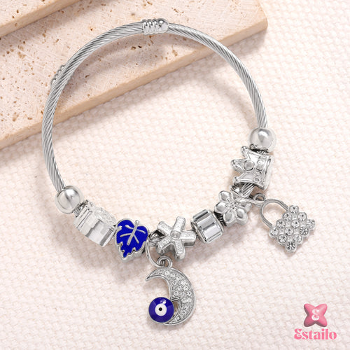 Silver Charm Bracelet