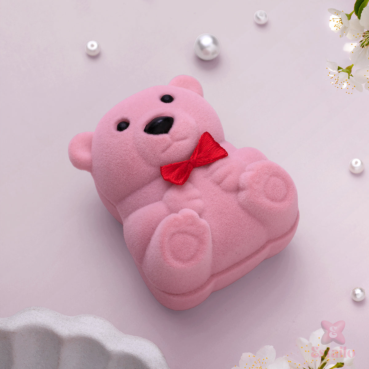 Love Teddy Ring Box