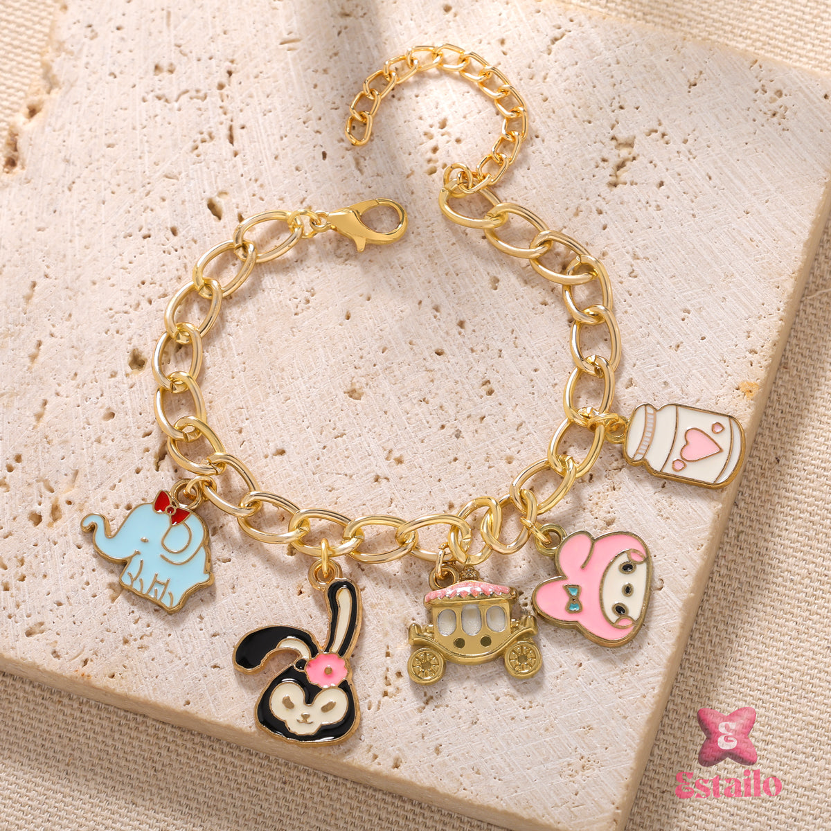 Pitter-Patter Charm Bracelet