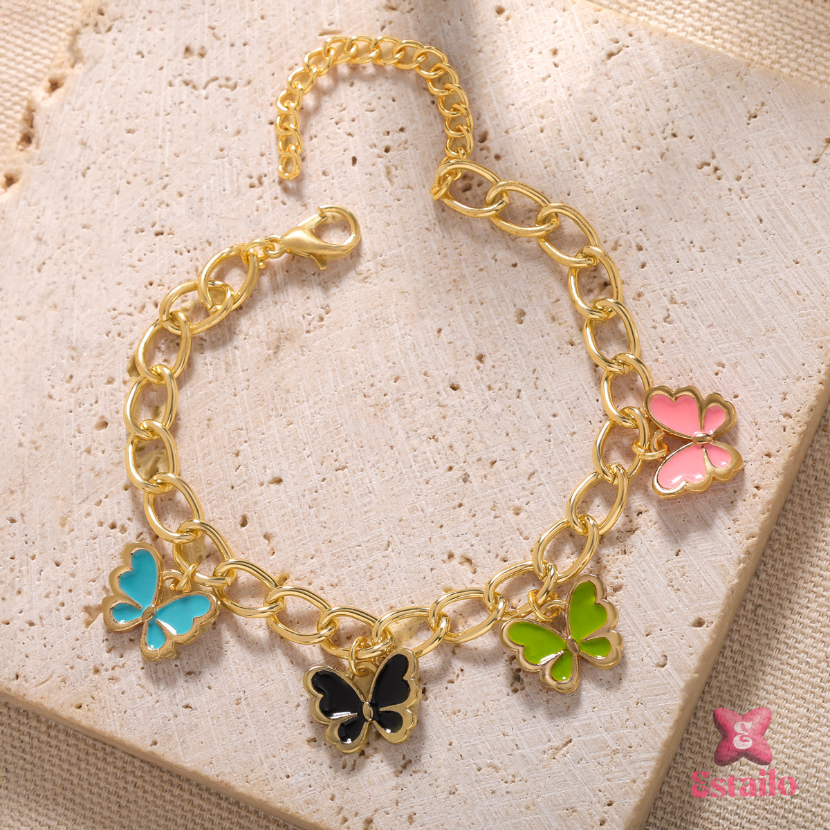 Charming Butterfly Chain Bracelet