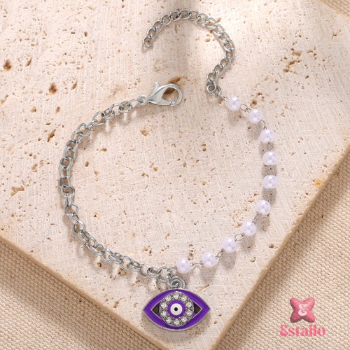 Oceanic Iris Pearl Bracelets