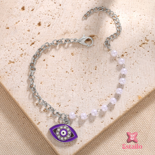 Oceanic Iris Pearl Bracelets