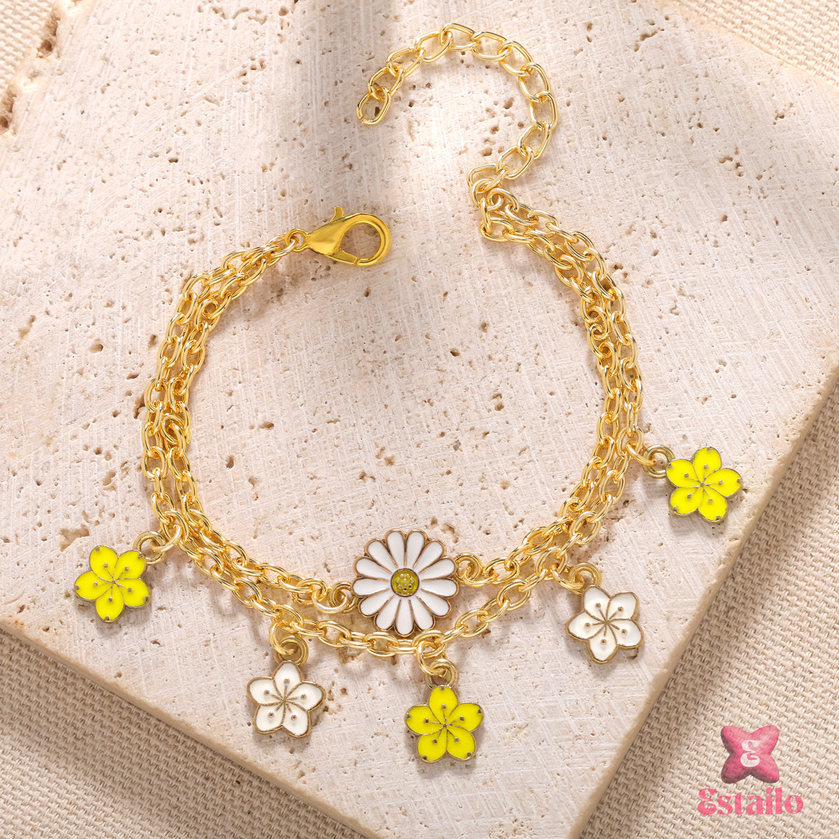 Sunny Bloom Chain Bracelet