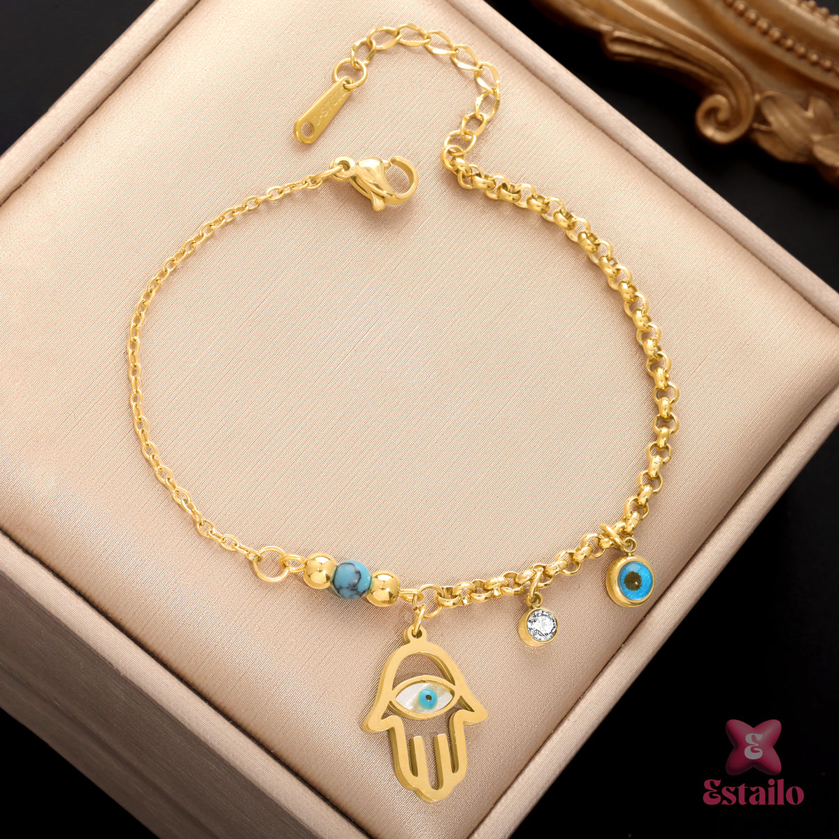 Protective Hamsa Bracelet