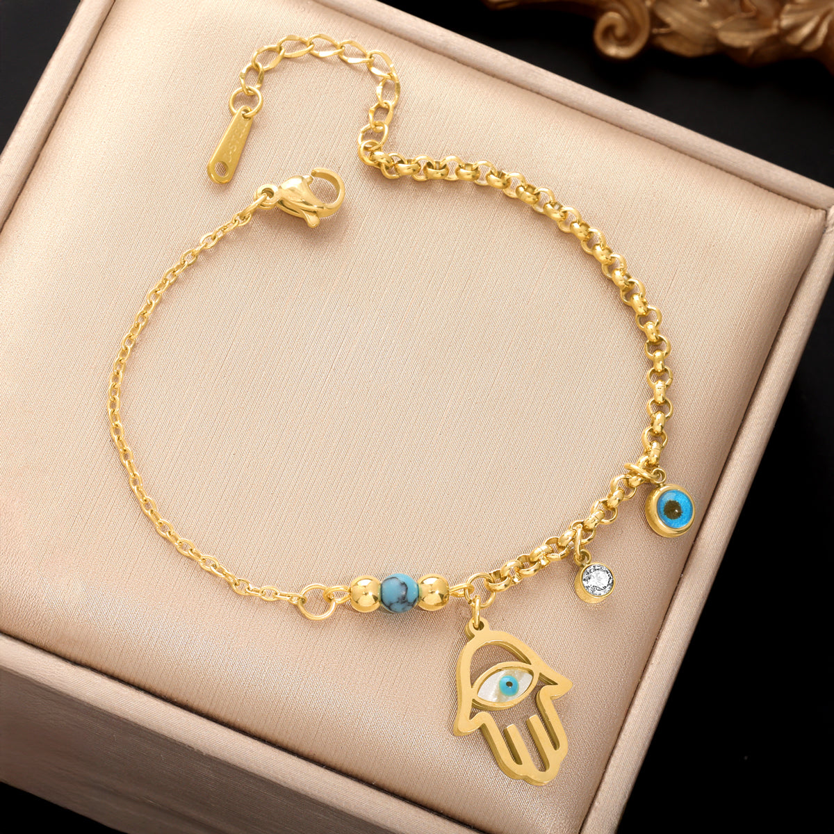 Protective Hamsa Bracelet