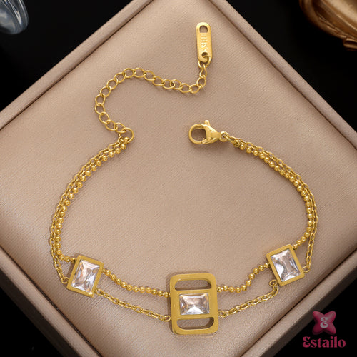 Gleaming Ivy Bracelet