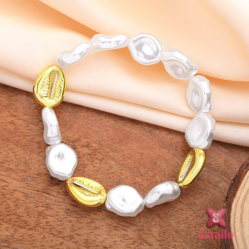 Eternal Pearl Shell Bracelet