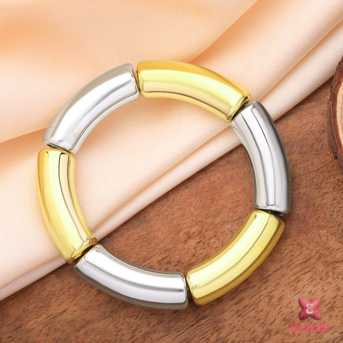 Two-Tone Harmony Bracelet