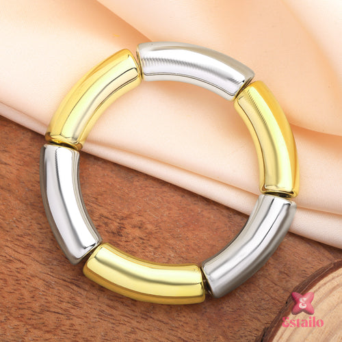 Two-Tone Harmony Bracelet