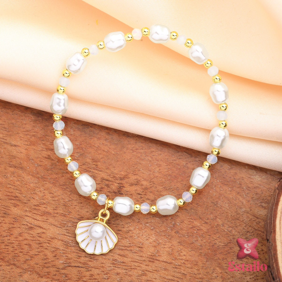 Ivory Tide Shell  Bracelet