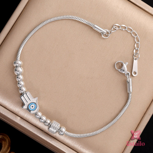 Fatima's Hand & Evil Eye Bracelet
