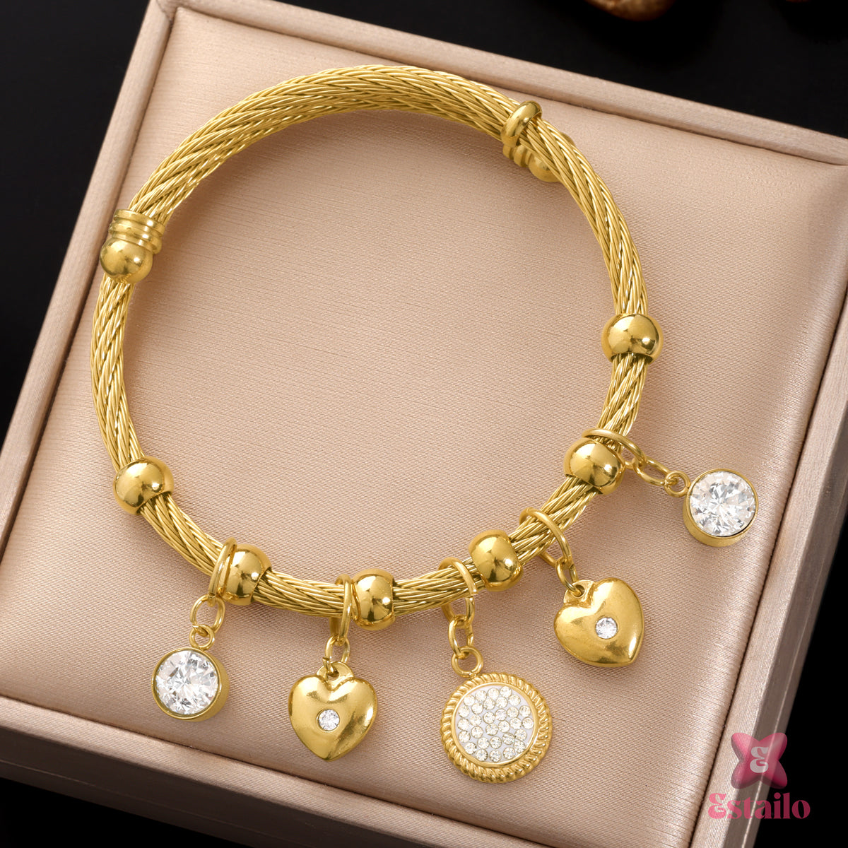 Heartfelt Sparkle Bracelet