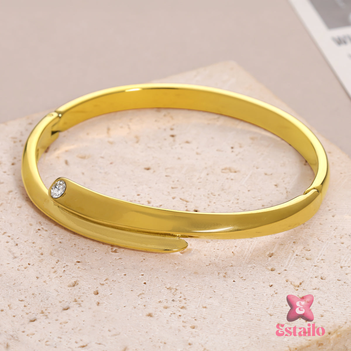 Golden Flow Bracelet