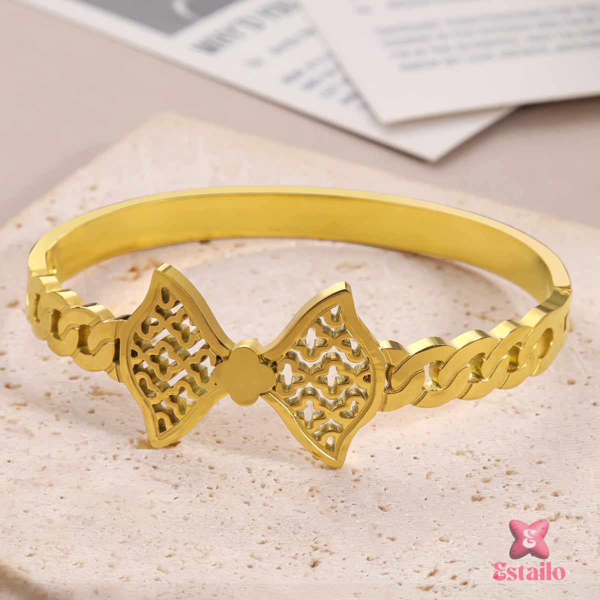 Ribbon Link Bracelet