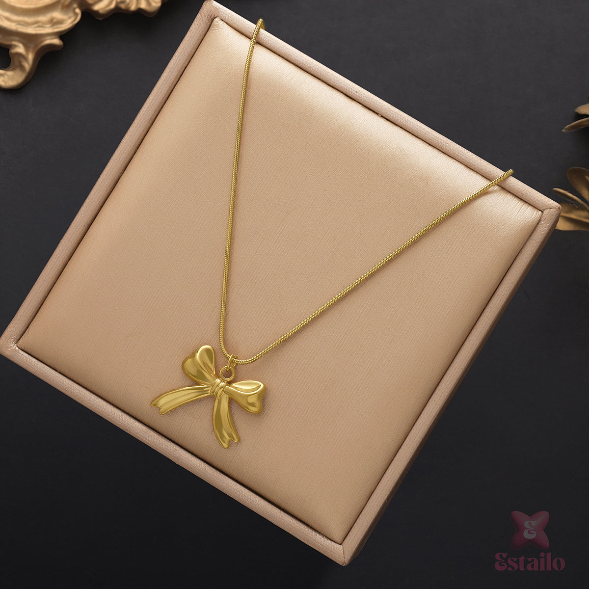 Bow of Love Necklace