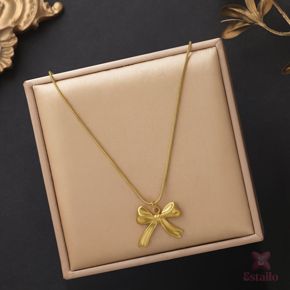 Bow of Love Necklace