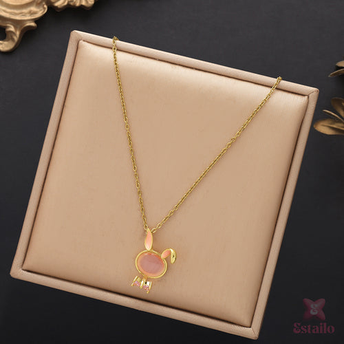 Blossom Bunny Necklace
