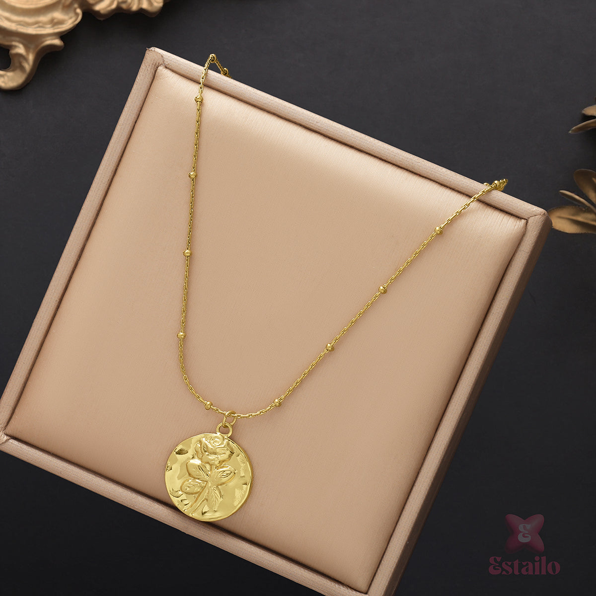 Flora Charm Necklace