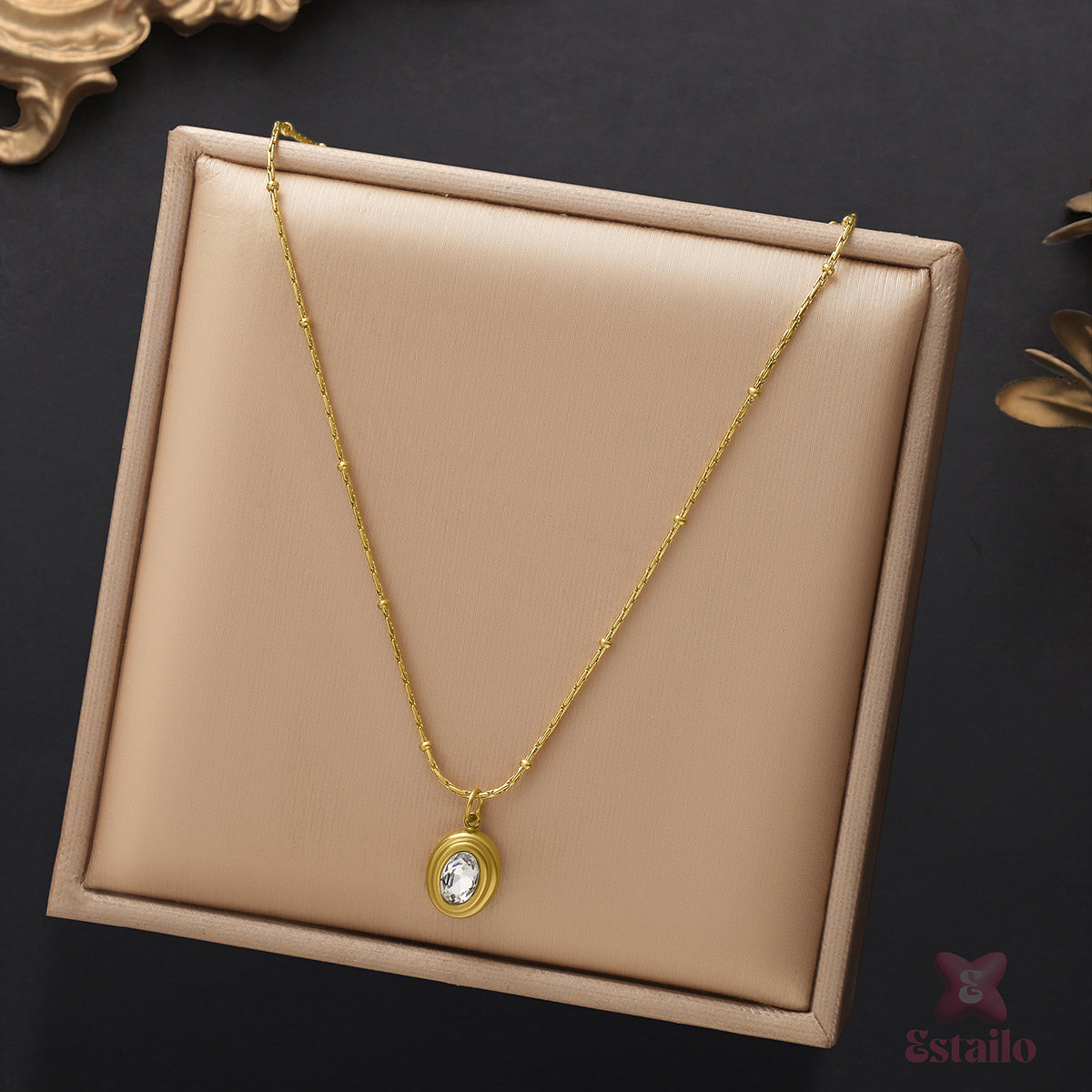 Classic Solitaire Necklace