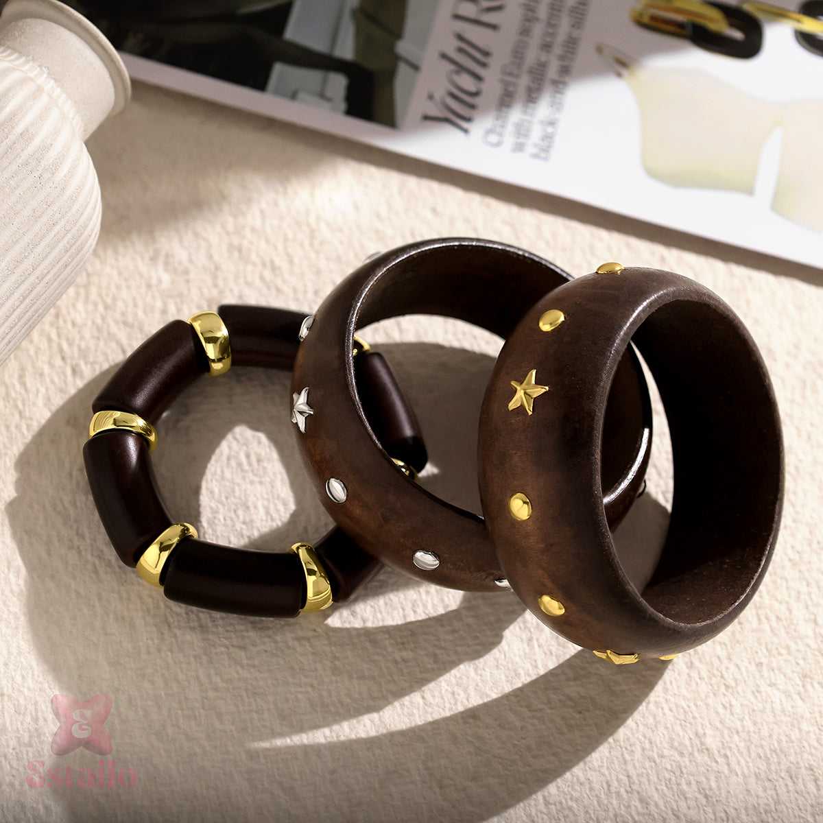 Starry Night Stack Bangle Bracelet
