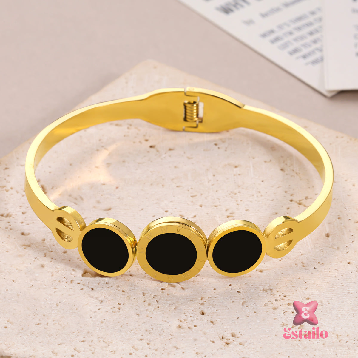 Noir Trinity Bracelet