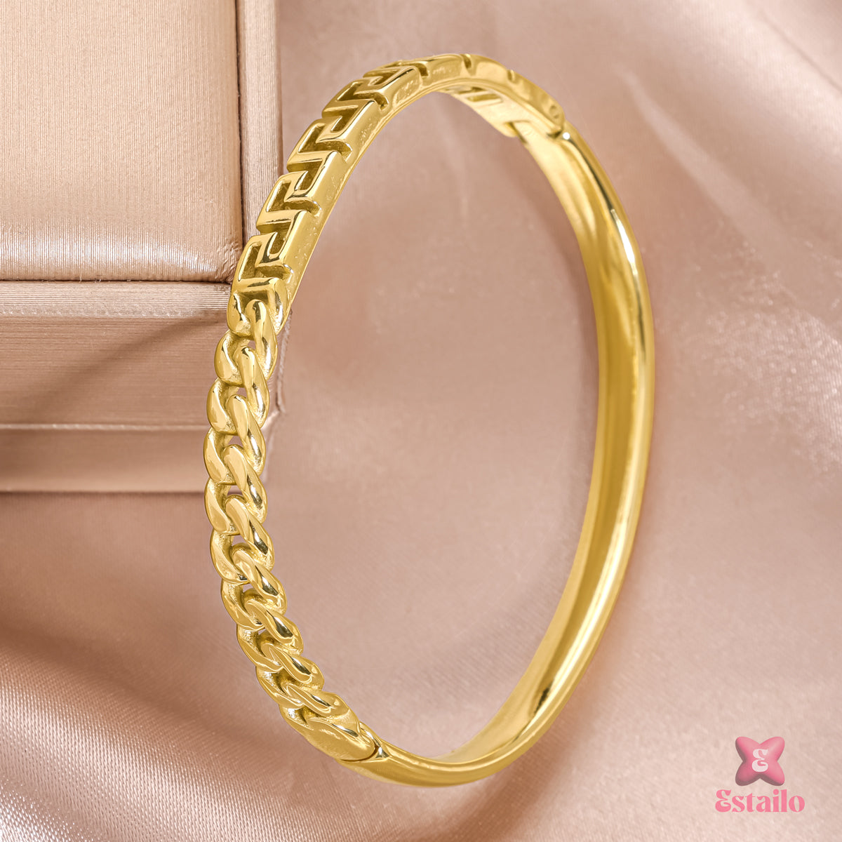 Greco-Cuban Cuff Bracelet