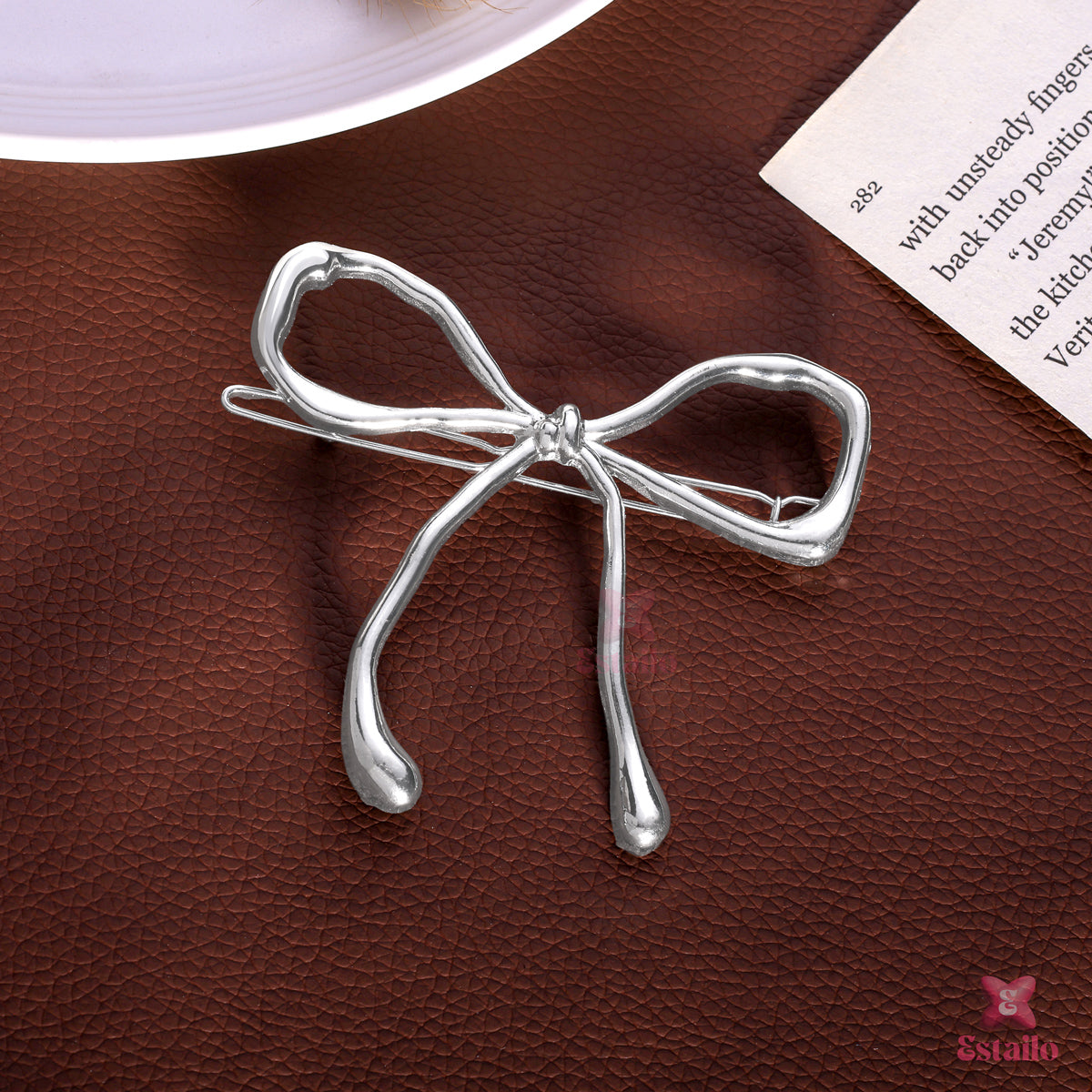 Grace Knot Bow Hair Clip