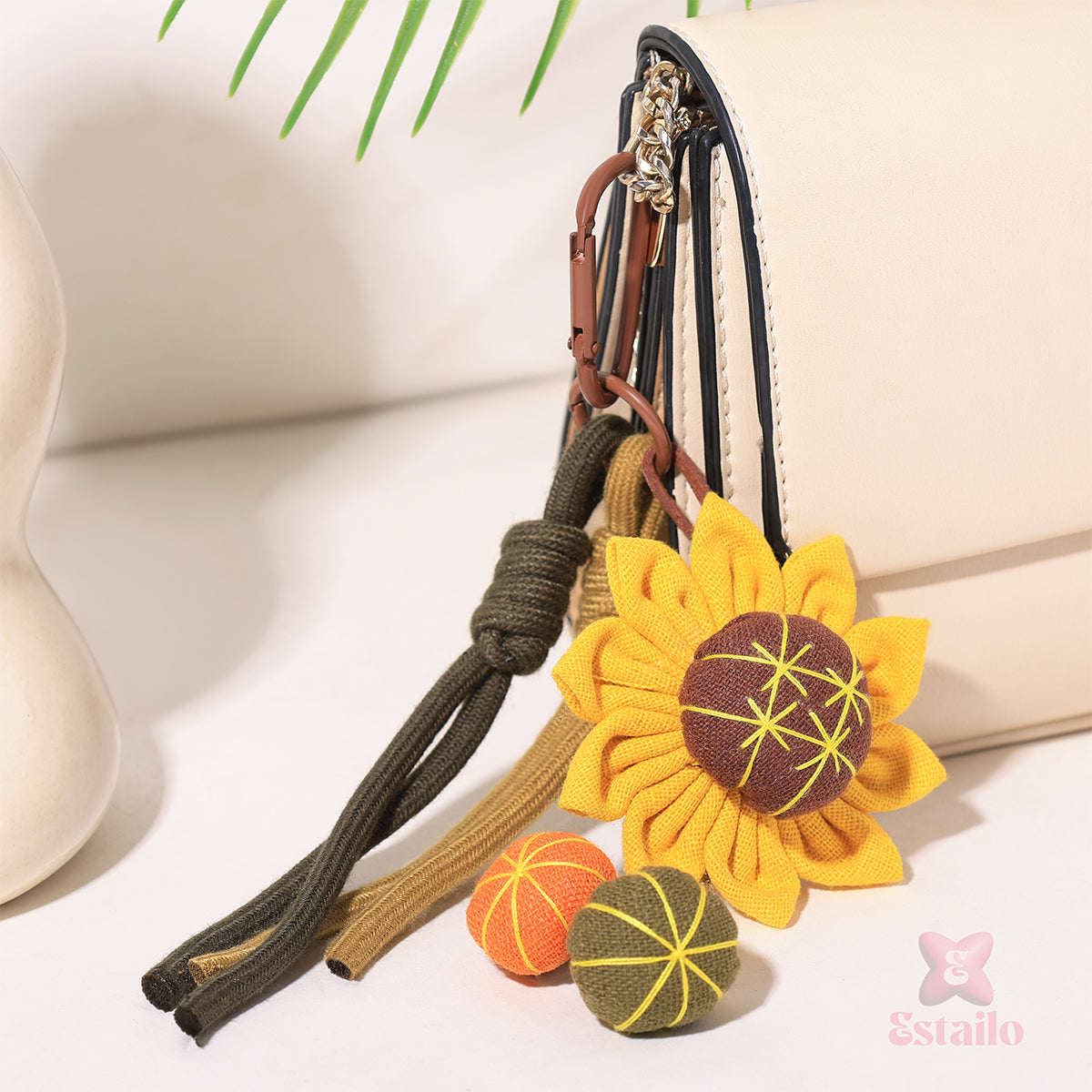 Sunny Bloom Bag Charm