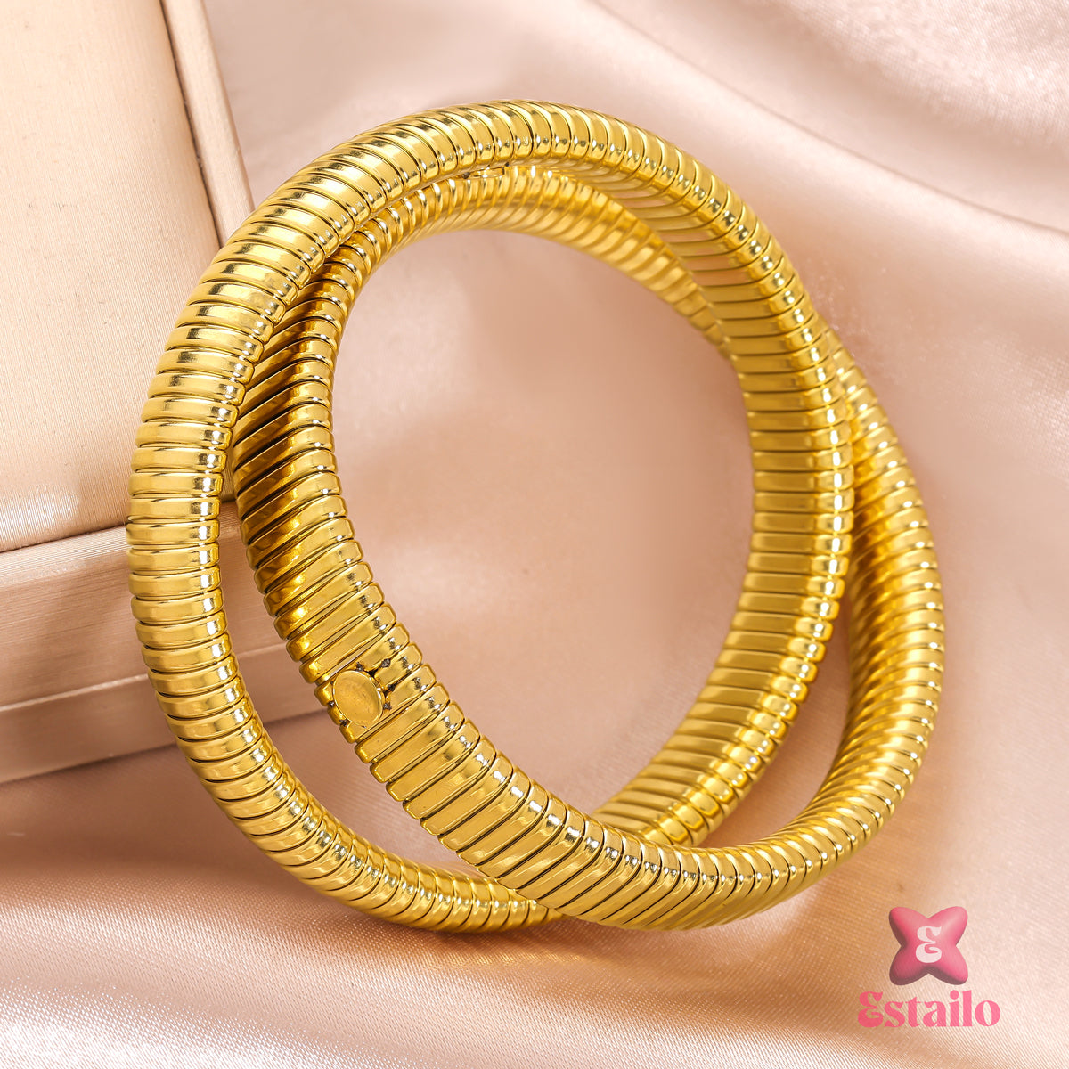 Medusa Coil Bracelet