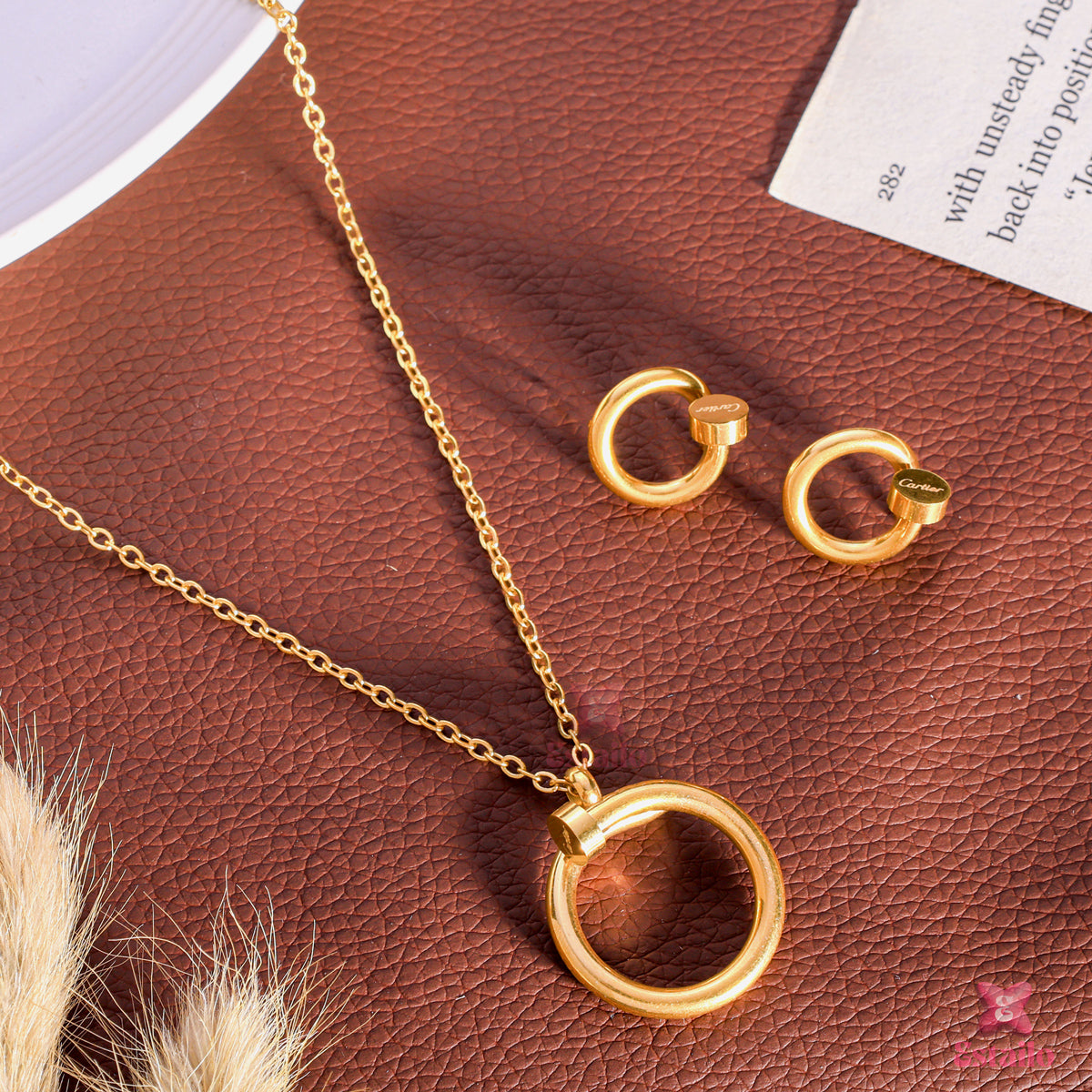 Endless Loop Harmony Necklace set