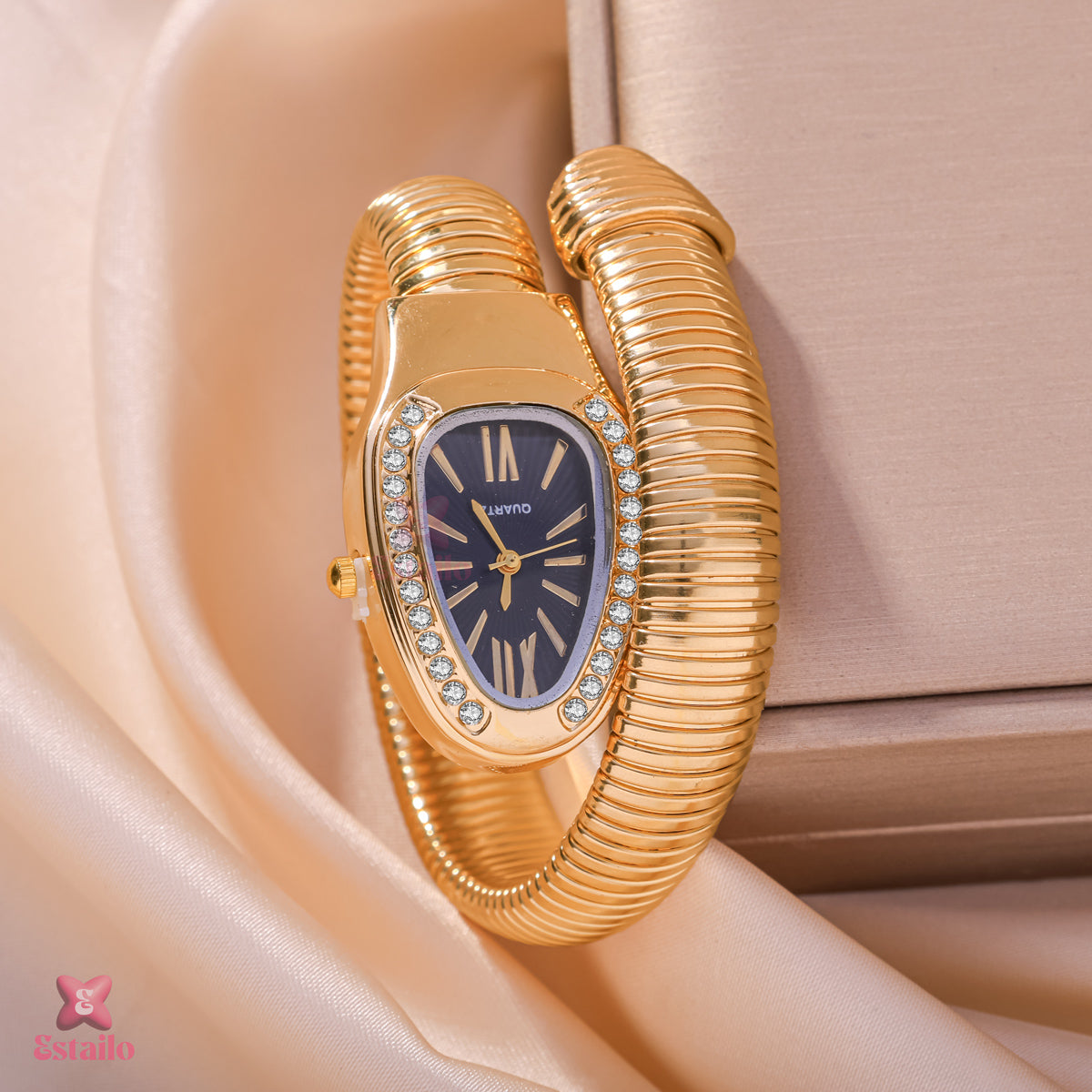 Empress Serpentine Cuff Bracelet