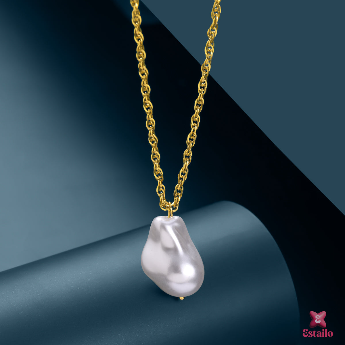 Seashell Symphony Pearl Necklace